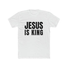 Load image into Gallery viewer, Jesus Is King Cotton Crew Tee