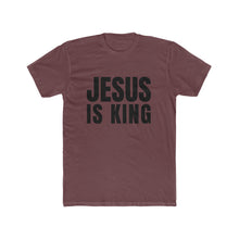 Load image into Gallery viewer, Jesus Is King Cotton Crew Tee