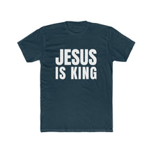 Load image into Gallery viewer, Jesus Is King Cotton Crew Tee