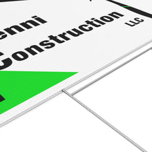 Load image into Gallery viewer, Benni Construction - Lawn Sign