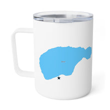 Load image into Gallery viewer, Brown Lake, Aitkin, MN - Insulated Coffee Mug, 10oz