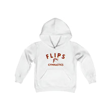 Load image into Gallery viewer, Flips Gymnastics - Youth Hooded Sweatshirt