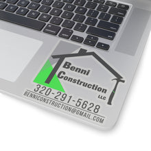 Load image into Gallery viewer, Benni Construction - Stickers