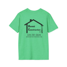Load image into Gallery viewer, Benni Construction - Woman's Softstyle T-Shirt
