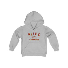 Load image into Gallery viewer, Flips Gymnastics - Youth Hooded Sweatshirt