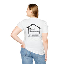 Load image into Gallery viewer, Benni Construction - Woman's Softstyle T-Shirt