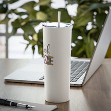 Load image into Gallery viewer, School Nurse ISD622 - Skinny Tumbler with Straw, 20oz