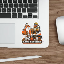 Load image into Gallery viewer, R & J Land Services Construction - Die-Cut Sticker/Vinyl Decal