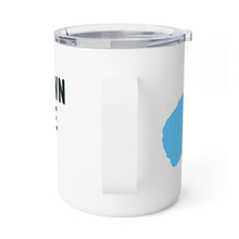 Load image into Gallery viewer, Brown Lake, Aitkin, MN - Insulated Coffee Mug, 10oz