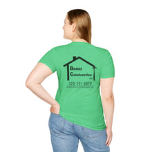 Load image into Gallery viewer, Benni Construction - Woman's Softstyle T-Shirt