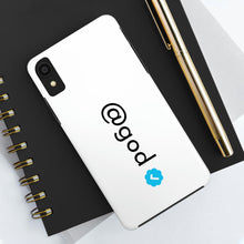 Load image into Gallery viewer, Verified @god - Christian Phone Case