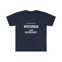 Load image into Gallery viewer, Thin Blue Line - Wisconsin - T-Shirt