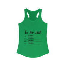 Load image into Gallery viewer, To Do List - Women's Racerback Tank