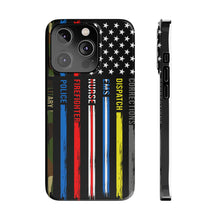 Load image into Gallery viewer, First Responders Flag - Phone Cases