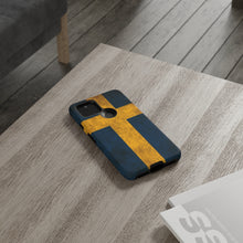 Load image into Gallery viewer, Sweden Flag Phone Case