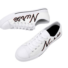 Load image into Gallery viewer, Nurse 1.0 Low Top Canvas Shoes
