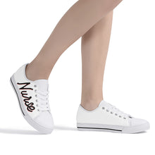 Load image into Gallery viewer, Nurse 1.0 Low Top Canvas Shoes