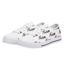 Load image into Gallery viewer, Nurse 2.0 Low Top Canvas Shoes