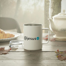 Load image into Gallery viewer, Verified @jesus - Christian Insulated Coffee Mug, 10oz