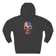 Load image into Gallery viewer, American Flag Skull - USA Hoodie