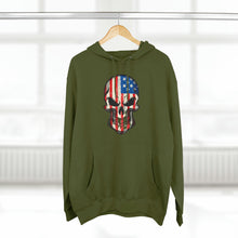 Load image into Gallery viewer, American Flag Skull - USA Hoodie