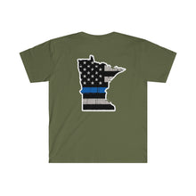 Load image into Gallery viewer, Thin Blue Line - Minnesota - T-Shirt