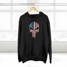 Load image into Gallery viewer, American Flag Punisher Skull - USA Hoodie