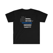Load image into Gallery viewer, Thin Blue Line - Wisconsin - T-Shirt