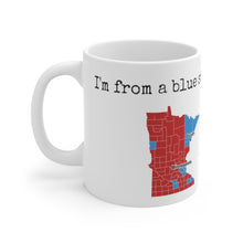 Load image into Gallery viewer, I'm from a blue state... Minnesota Mug