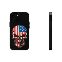 Load image into Gallery viewer, American Flag Skull - USA Phone Case