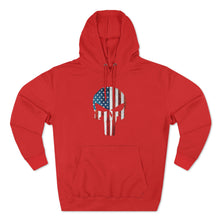 Load image into Gallery viewer, American Flag Punisher Skull - USA Hoodie