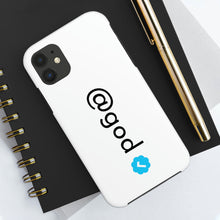 Load image into Gallery viewer, Verified @god - Christian Phone Case