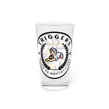 Load image into Gallery viewer, Triggers Haus of Rottweilers Pint Glass, 16oz