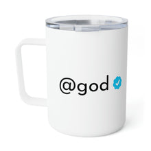 Load image into Gallery viewer, Verified @god - Christian Insulated Coffee Mug, 10oz