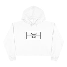 Load image into Gallery viewer, Faith Over Fear - Crop Hoodie