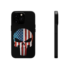Load image into Gallery viewer, American Flag Punisher Skull - USA Phone Case
