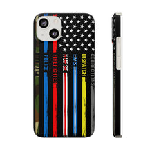 Load image into Gallery viewer, First Responders Flag - Phone Cases