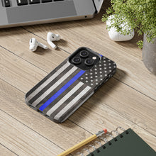 Load image into Gallery viewer, Thin Blue Line - Phone Case