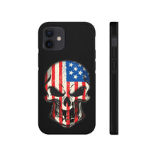 Load image into Gallery viewer, American Flag Skull - USA Phone Case