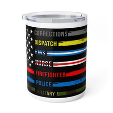 Load image into Gallery viewer, First Responders Flag - Insulated Coffee Mug, 10oz