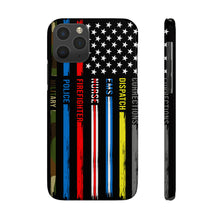 Load image into Gallery viewer, First Responders Flag - Phone Cases