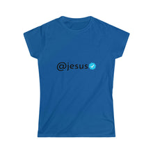 Load image into Gallery viewer, Verified @jesus - Women's Softstyle Tee