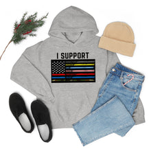 Load image into Gallery viewer, First Responders Flag - Hooded Sweatshirt