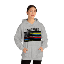 Load image into Gallery viewer, First Responders Flag - Hooded Sweatshirt