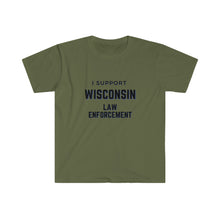 Load image into Gallery viewer, Thin Blue Line - Wisconsin - T-Shirt