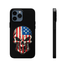 Load image into Gallery viewer, American Flag Skull - USA Phone Case