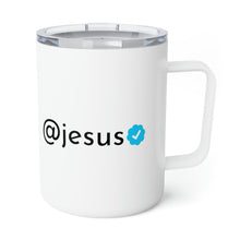 Load image into Gallery viewer, Verified @jesus - Christian Insulated Coffee Mug, 10oz