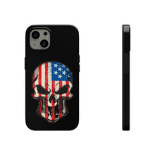 Load image into Gallery viewer, American Flag Skull - USA Phone Case