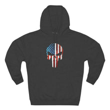 Load image into Gallery viewer, American Flag Punisher Skull - USA Hoodie