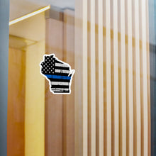 Load image into Gallery viewer, Thin Blue Line - Wisconsin - Vinyl Decals